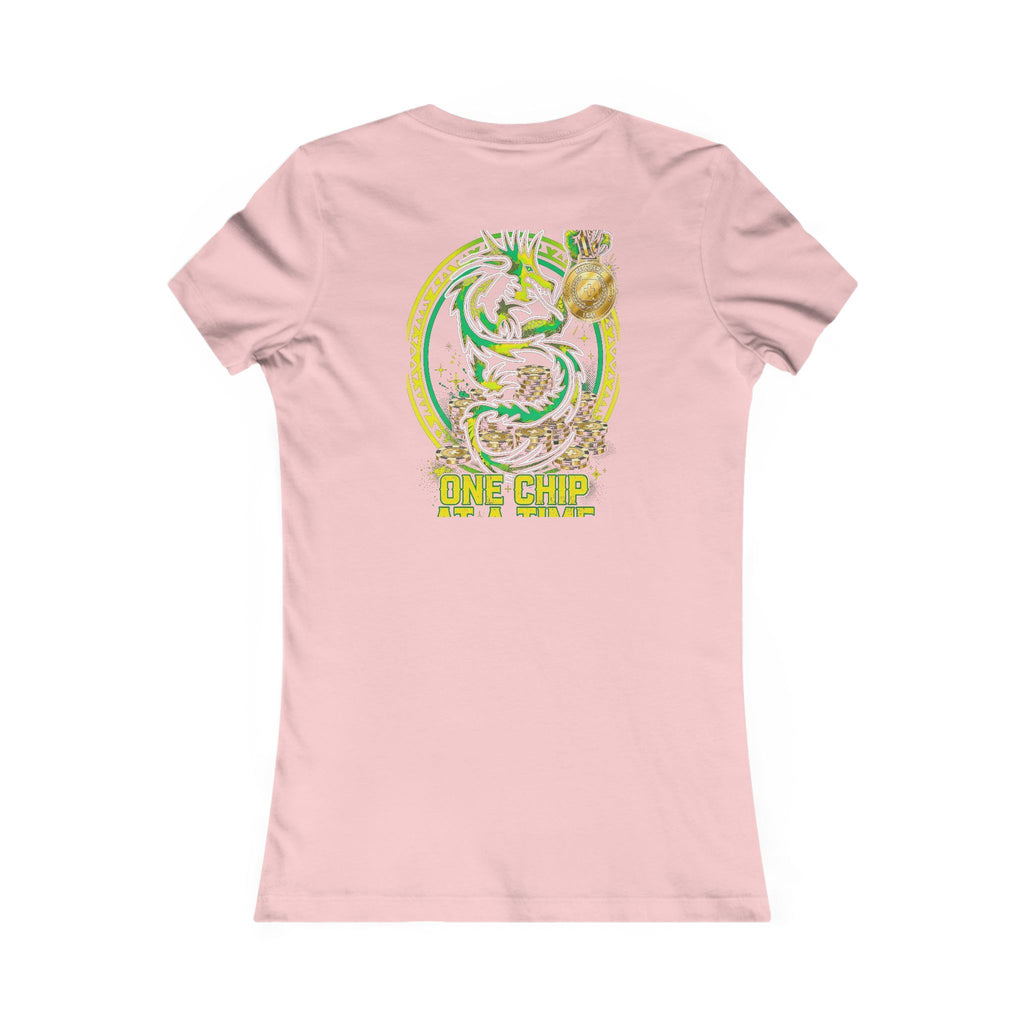 One Chip at a Time Tee - Back Edition - Women's Pink