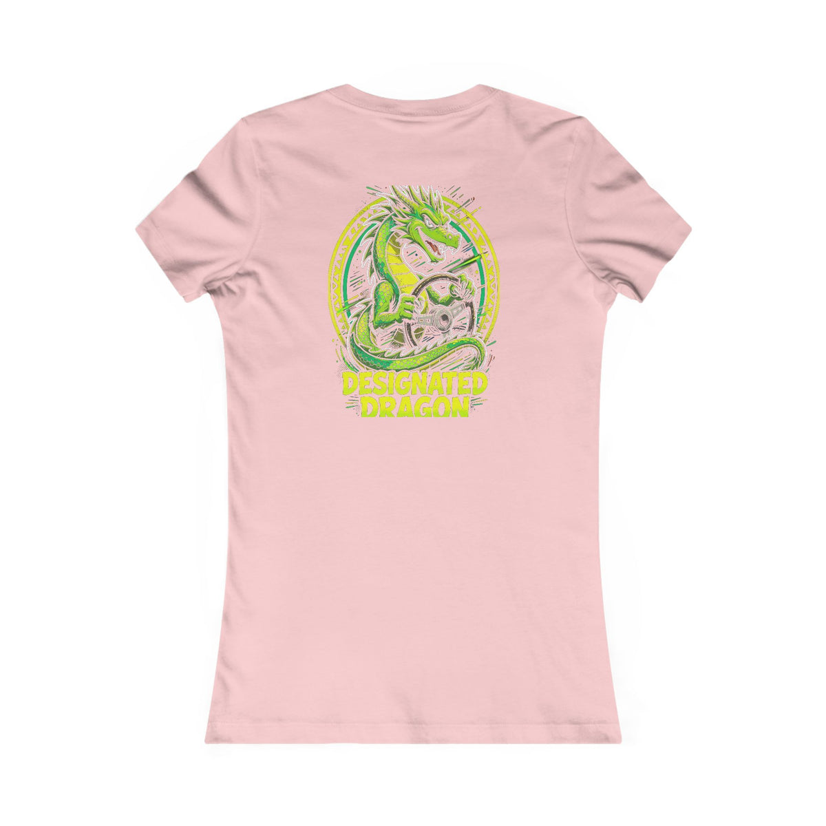 Designated Dragon Tee - Back Edition - Women's Pink