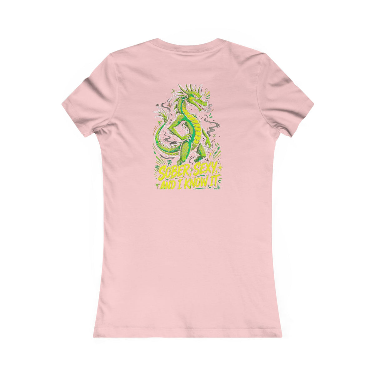 Sober, Sexy, And I Know It Tee - Back Edition - Women's Pink