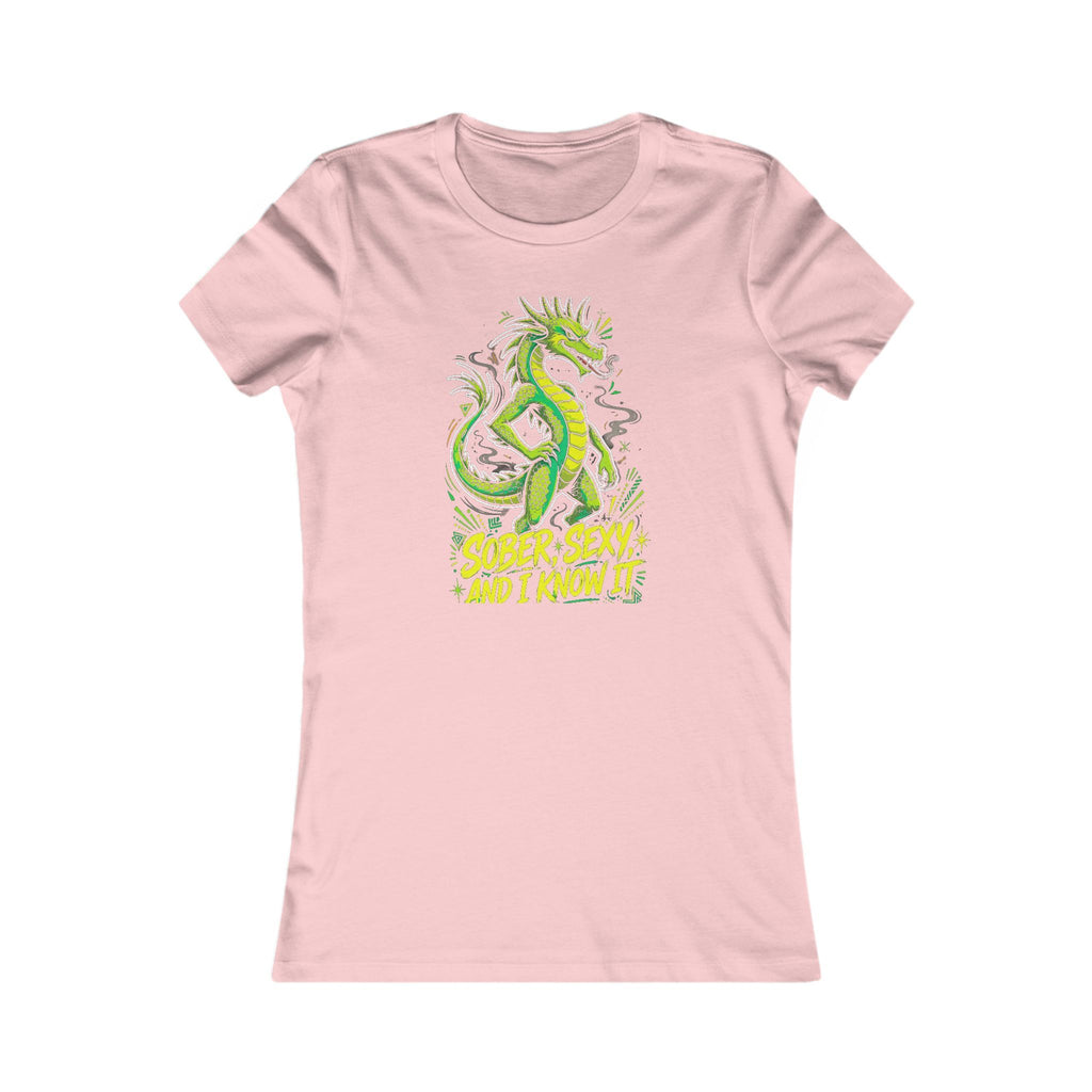 Sober, Sexy, And I Know It Tee - Women's Pink
