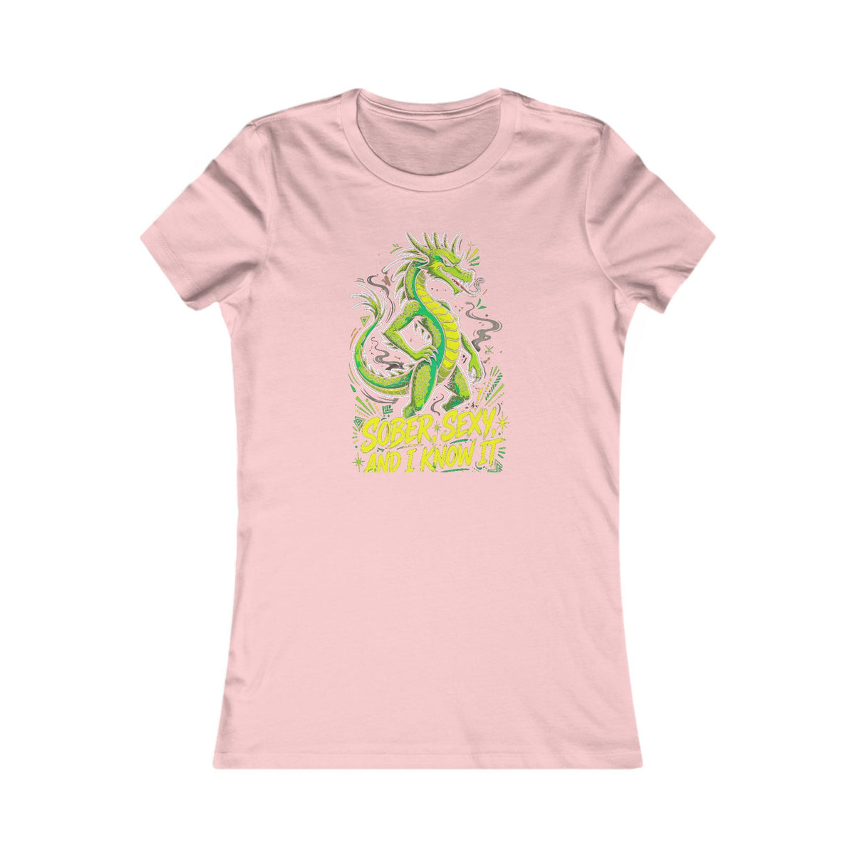 Sober, Sexy, And I Know It Tee - Women's Pink