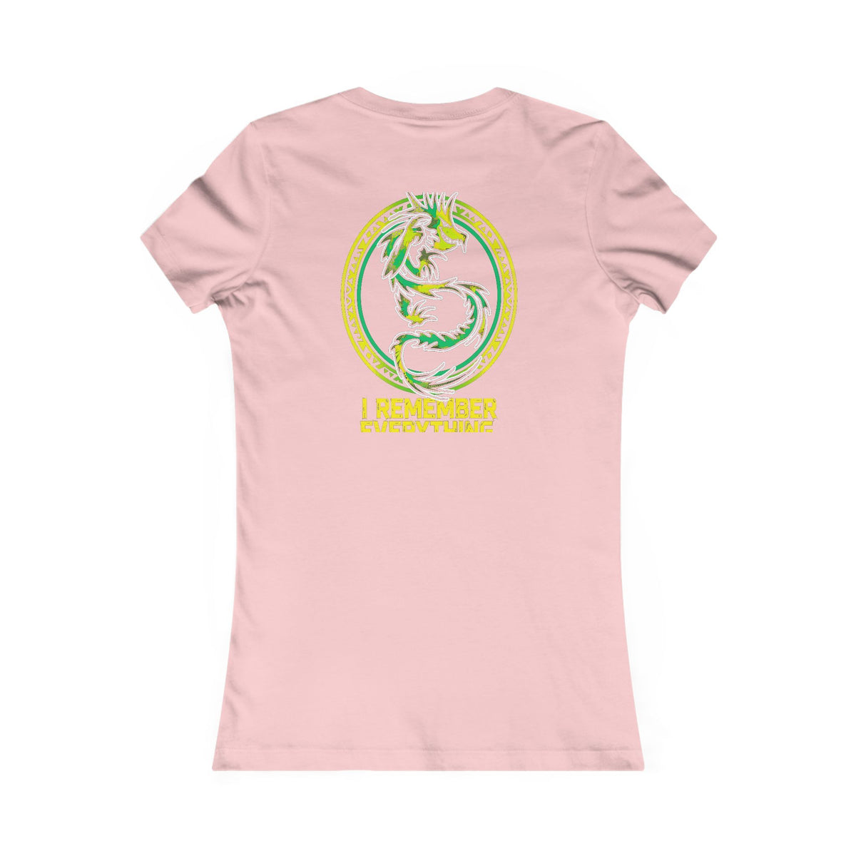 I Remember Everything Tee - Back Edition - Women's Pink